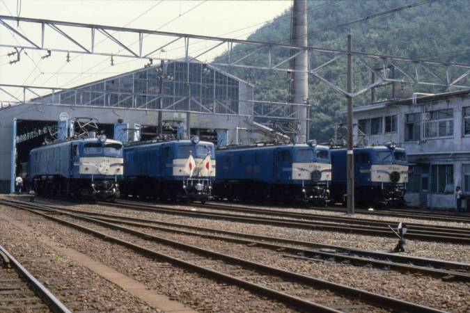 1984（昭和59）年8月4日～栄光のEF58型電気機関車撮影会
